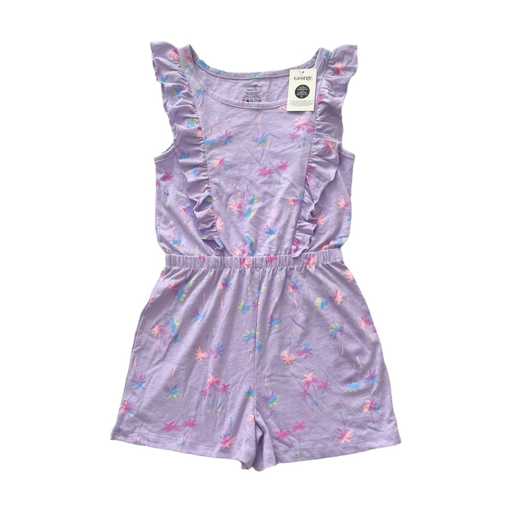 George girls patterned romper